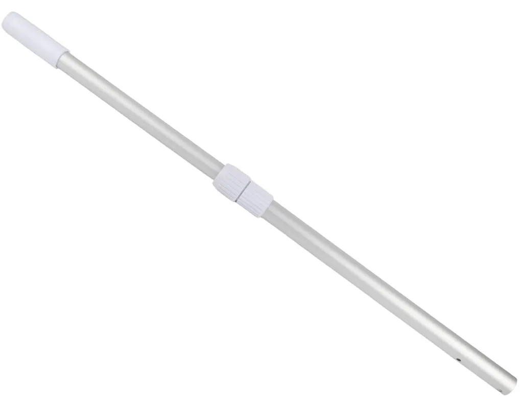 Manche télescopique en aluminium pour brosse de piscine anti-effort