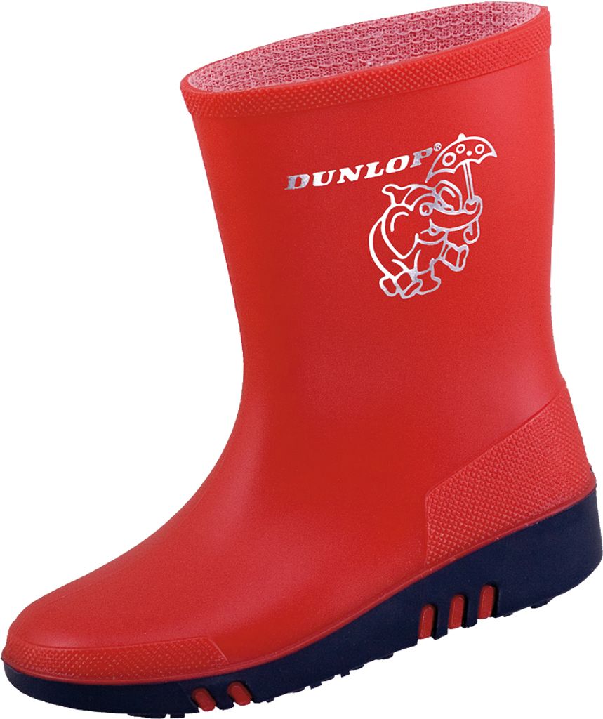Dunlop Kinderstiefel Mini rot/blau Gr. 20
