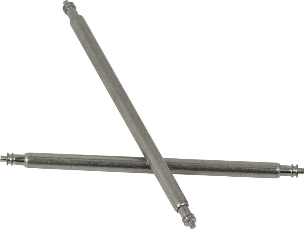 Minott Federstege | 2x Edelstahl silbern Ø 1,5mm Extra lang Produktbild 