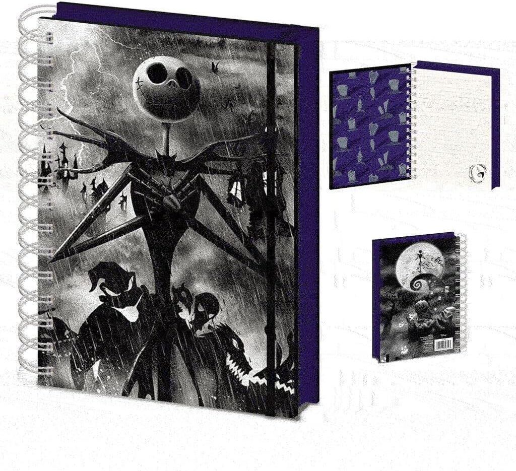 Disney Nightmare Before Christmas A5 lenticular notebook