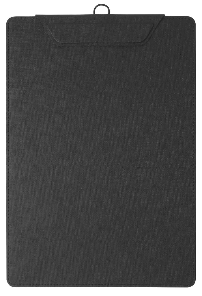Planchette porte-menu A4 noire anti-glisse - Fini les cartes qui s'abîment