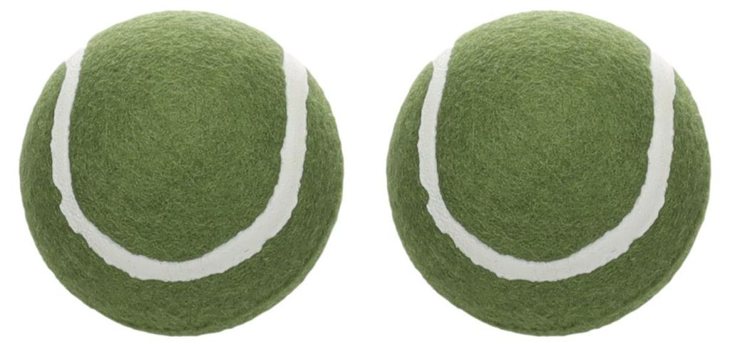Flamingo Hundespielzeug Smash Tennisball grün - 2 Stück, Maße: Ø 7,6 cm
