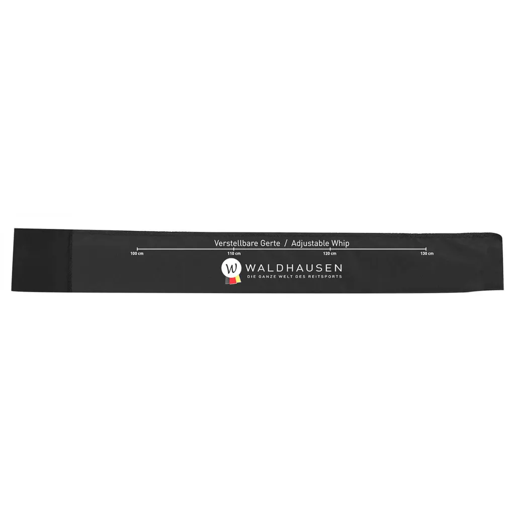 Cravache Waldhausen Continuously Argent 100-130 cm flexible et légère