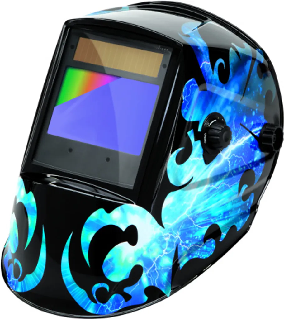Masque soudure LCD ZEUS GYS 044104 anti-fatigue visuelle - Cagoule True Color sans reflets
