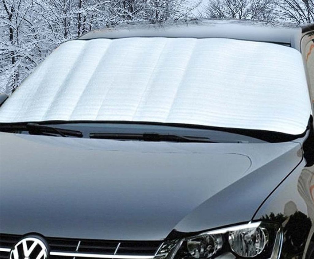 Sonnenschutz Auto Frontscheibe, Frontscheibenabdeckung Auto UV, Schnee für  VW T5