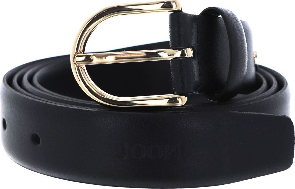 JOOP! Leder Gürtel 3,0 CM Classic Women's Belt W90 D`Blue dunkelblau