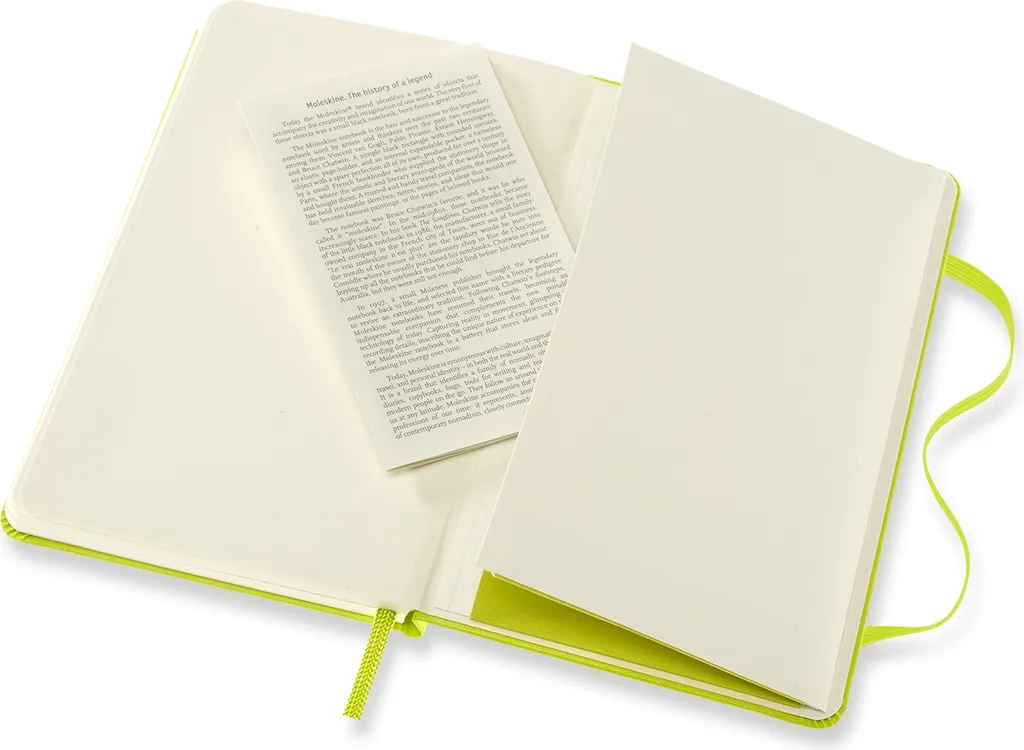 Carnet de Notes de Voyage A6 Moleskine Vert Lime pour Idées et Listes - 5