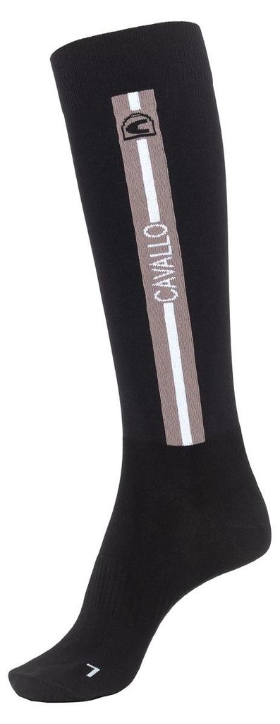 Cavallo Cavalstormi Damen Funktionsstrumpf , Farbe:black, Größe:39-42