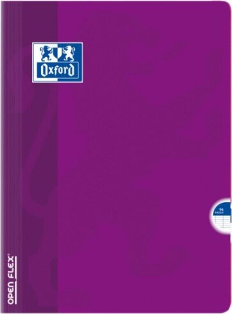 Oxford cahier Openflex, 210 x 297 mm, seyËs, 96 pages VE = 1