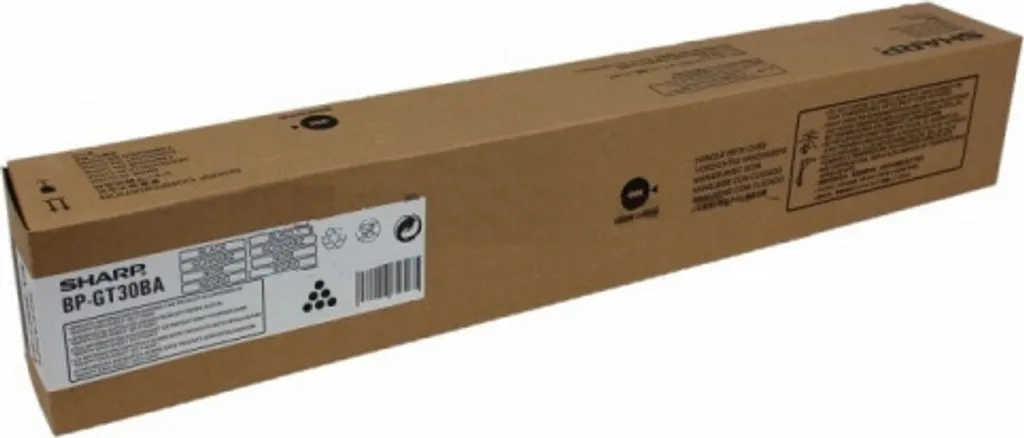 Toner laser noir Sharp BP-GT30BA authentique pour copieur de bureau