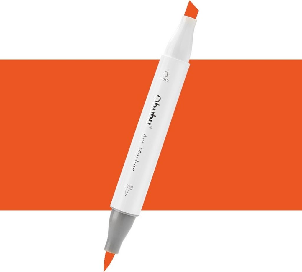Brush & Chisel dwustronny marker alkoholowy OHUHU, YR172 Zdjęcie produktu 