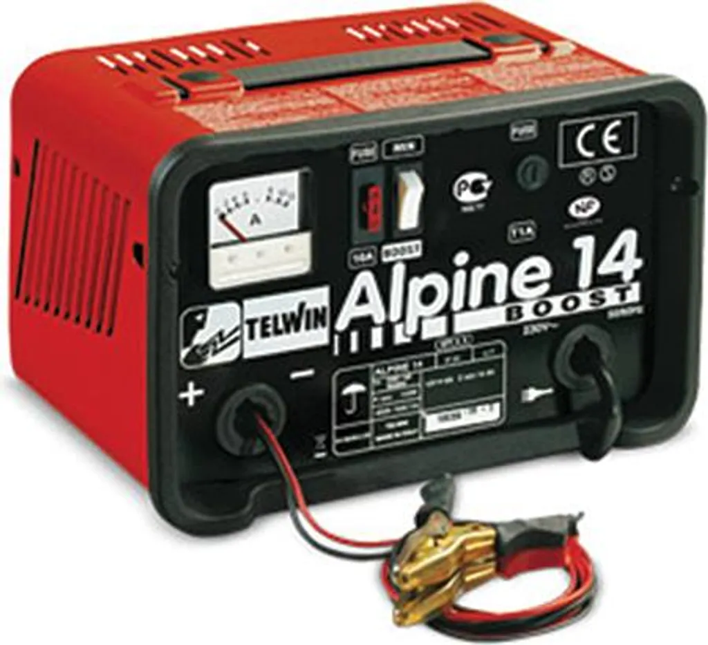Chargeur Telwin Alpine 18 : solution pour batterie déchargée 12V 24V