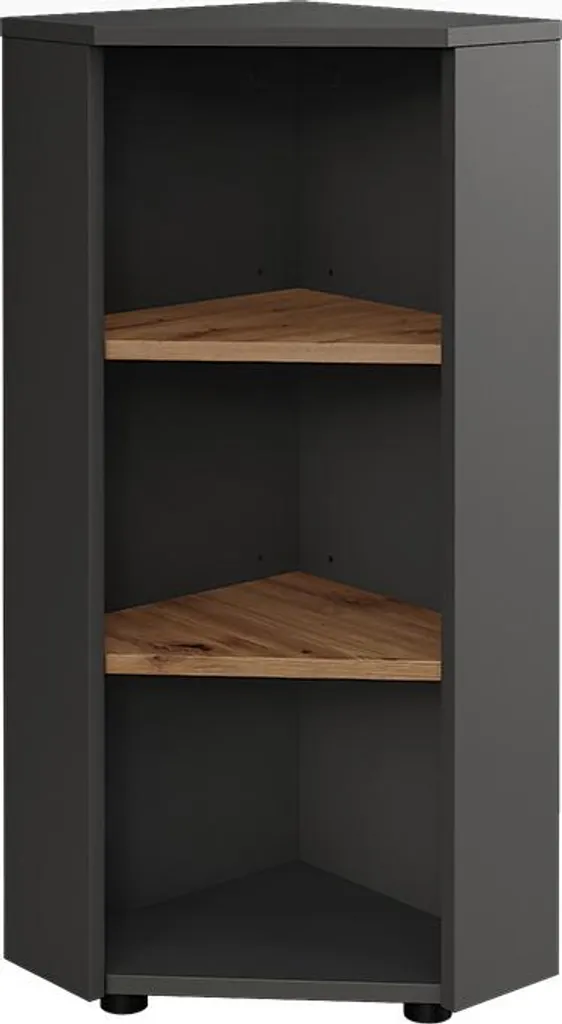 Étagère d'angle design 3 compartiments Vicco Irma 33x81cm 54772