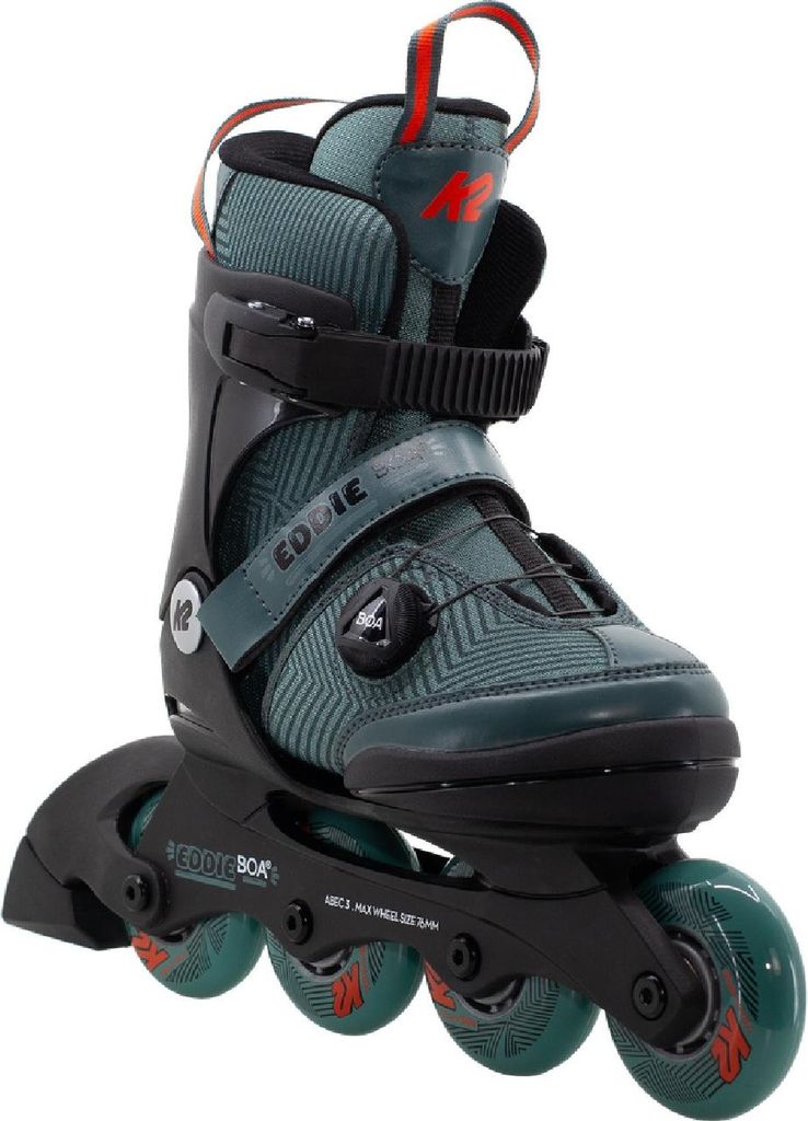 K2 Eddie Boa Inline Skates Kinder Jungen Inliner 30M0701 : 32 - 37