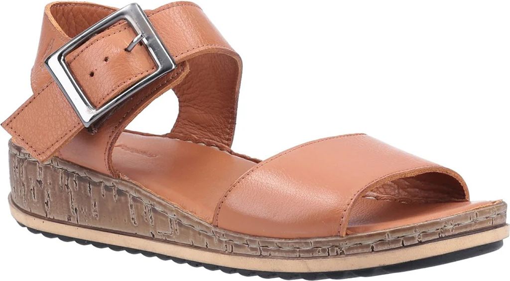 Hush Puppies - Damen Sandalen "Ellie", Leder FS11364 (36 EU) (Hellbraun)