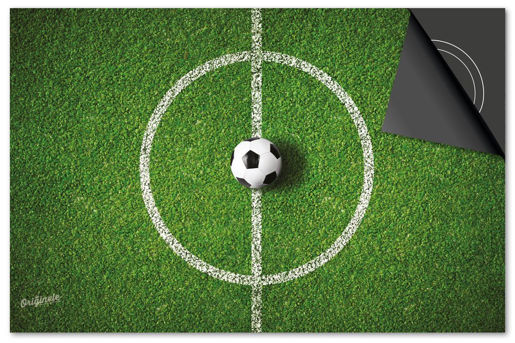 Induktionsschutz 81x52 - abdeckplatte Induktion matt- Dietrix Kochfeldschutz- Exklusive - Sport - FußballplatzFarbe