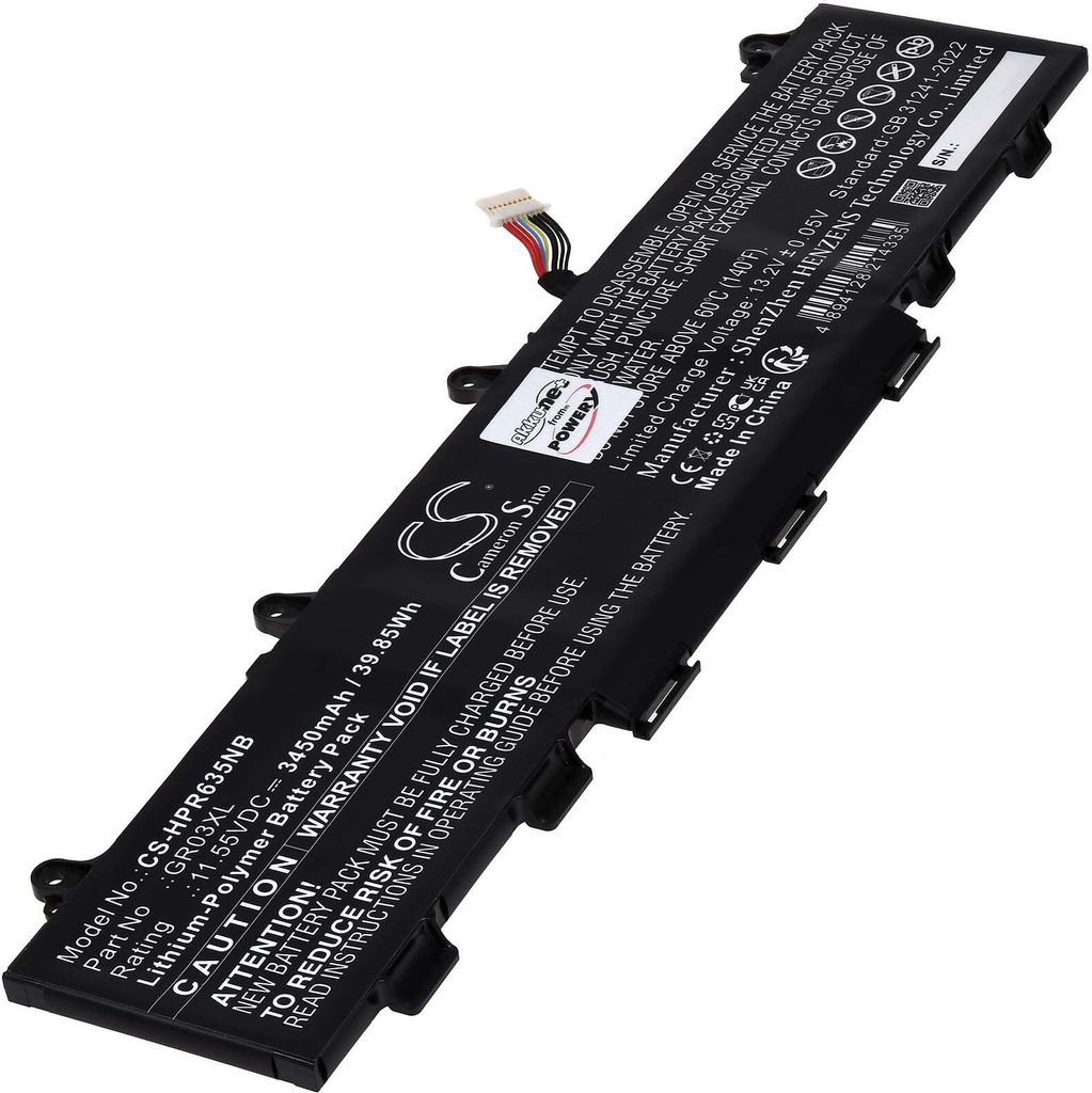 Akku für HP ProBook 635 AERO G7 Laptop