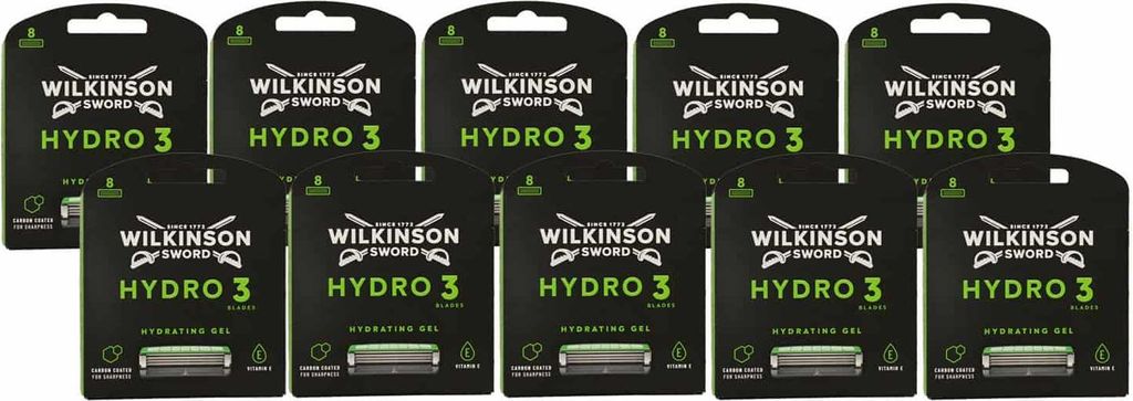Wilkinson Hydro 3 Hydrating Gel Rasierklingen, 8er Pack x Produktbild 