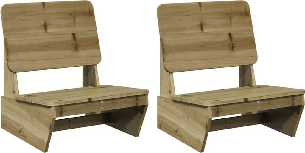 "SALE 2026"Gartenstühle - Gartenmöbel - Balkonstuhl 2er-set - multifunktional& Moderne - 60x64x70,5 cm Kiefernholz Imprägniert - Stühle für Ga...