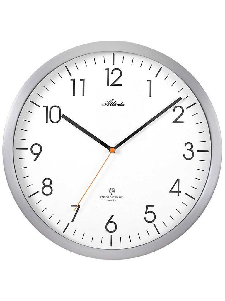 Atlanta Wanduhr, Funk, Ø 30,5 cm, 4382-4 Produktbild 