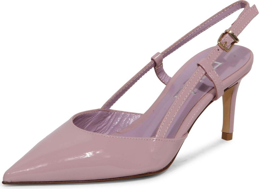 L1244 Decollete Slingback Donna Ncub Woman Patent Shoes
