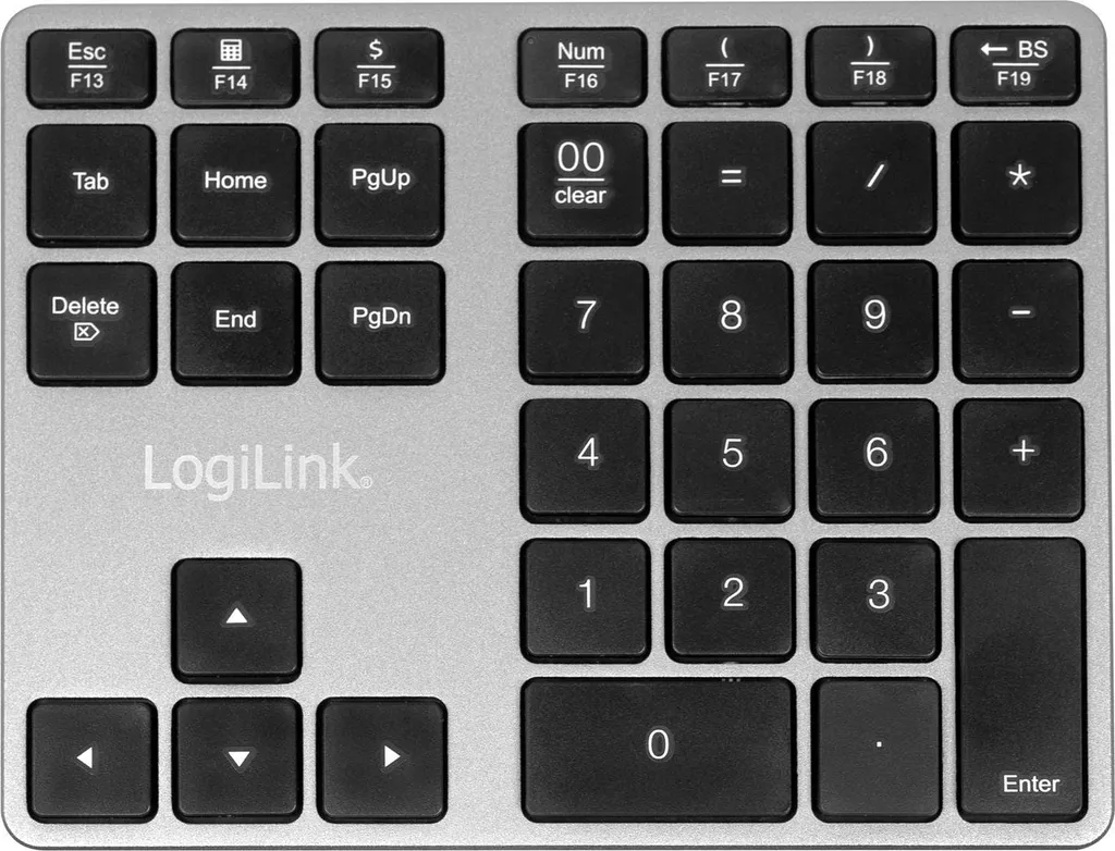 Pavé numérique sans fil Bluetooth avec touches de navigation Silver - 3