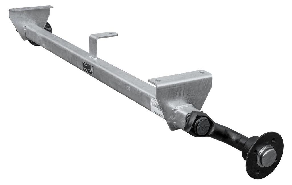 KNOTT ungebremste Achse 750 kg, 1125 mm Auflage, für Produktbild 
