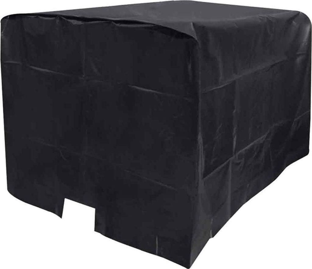 Gartenmöbelabdeckung, Wassertankabdeckung IBC Schutzplane - Schwarz - für 1000L Tank - IBC Tank Abdeckplane - Anti-Stoff - 120100116cm,AAFGVC