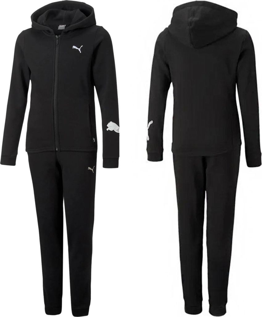 Puma Kinder-Sportanzug schwarz 670211 01 152 Produktbild 