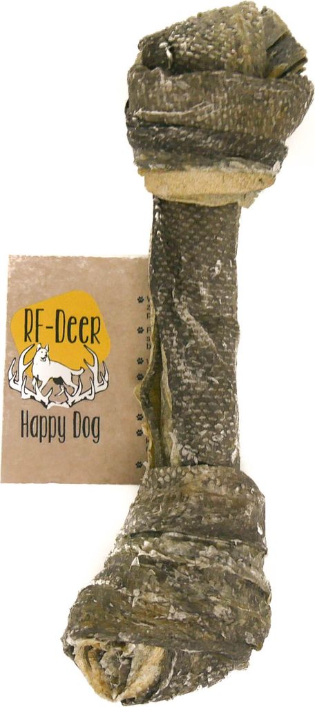 RF-DEER: 5 Stück 225-325g 17-20cm getrocknete Dorschhaut Produktbild 
