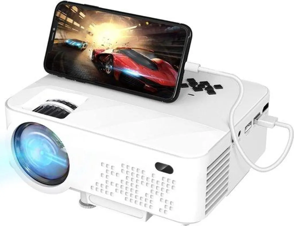 Mini projecteur LED Bluetooth : l'Écran Géant sans Encombrement pour Salon