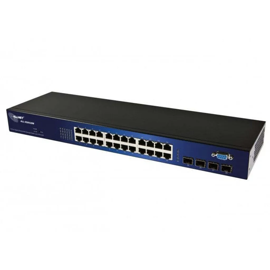 Switch ALLNET ALL-SG8428M L2 Gigabit Ethernet 19 pouces