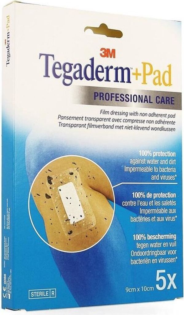 Tegaderm Pad 9x10 cm 5 Apositos