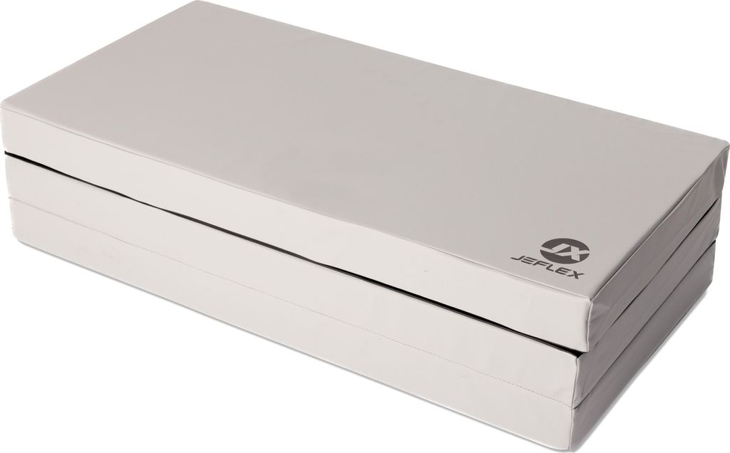 Turnmatte klappbar 210 x 100 x 8 cm GRAU/SCHWARZ Produktbild 
