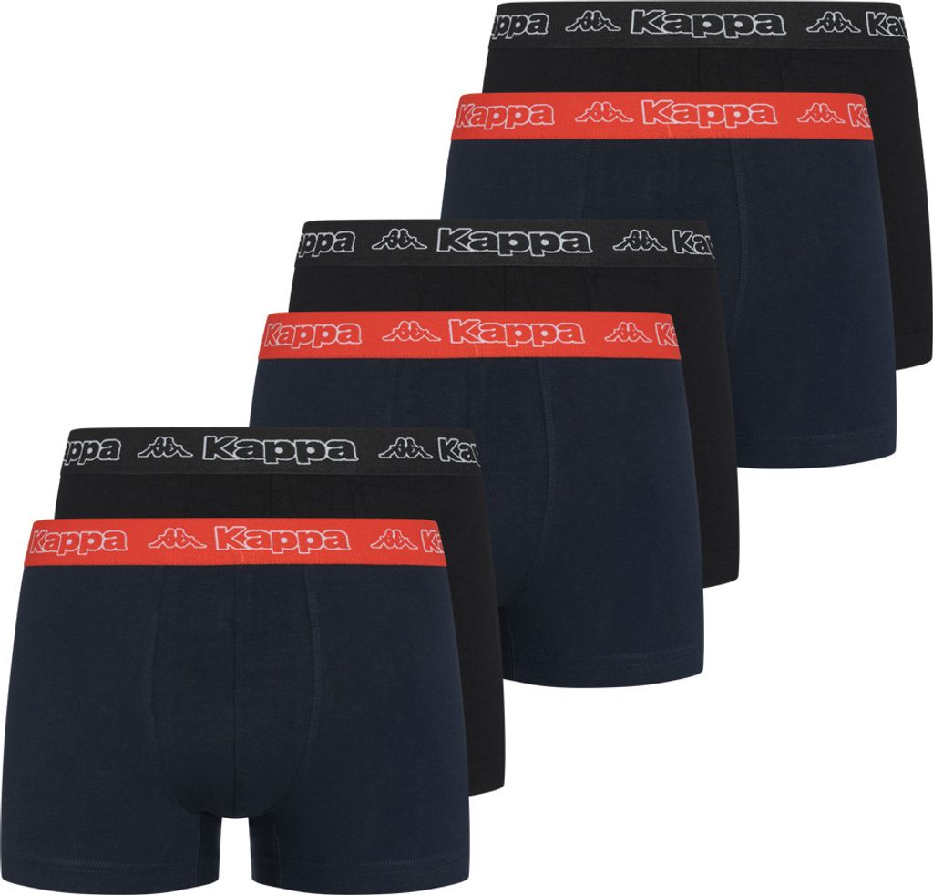 XL|Kappa Iconic Herren Boxershorts 6er-Pack 891199-002 Produktbild 