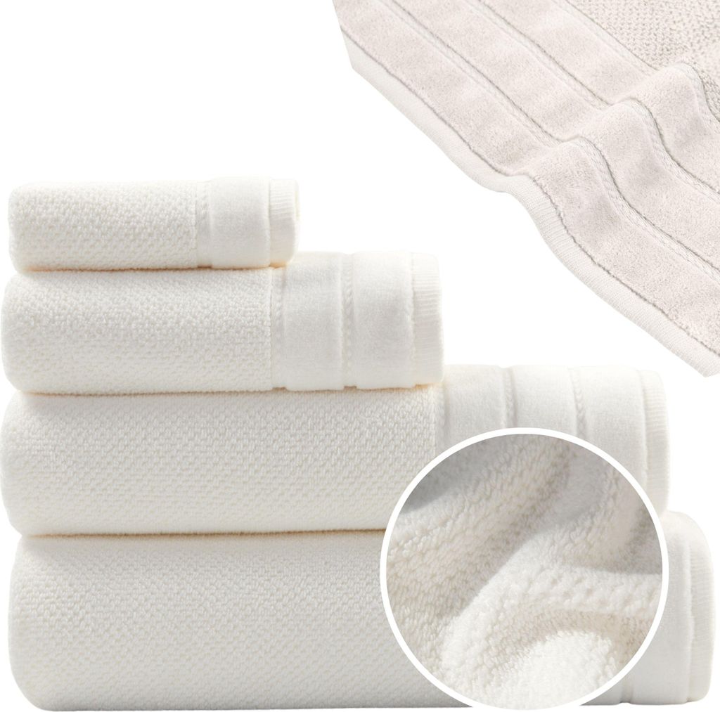 Badezimmer-Handtuch 100X150Cm 100% Baumwolle Loren