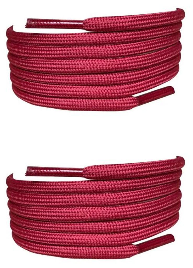 schnuersenkel rund rot bordeaux