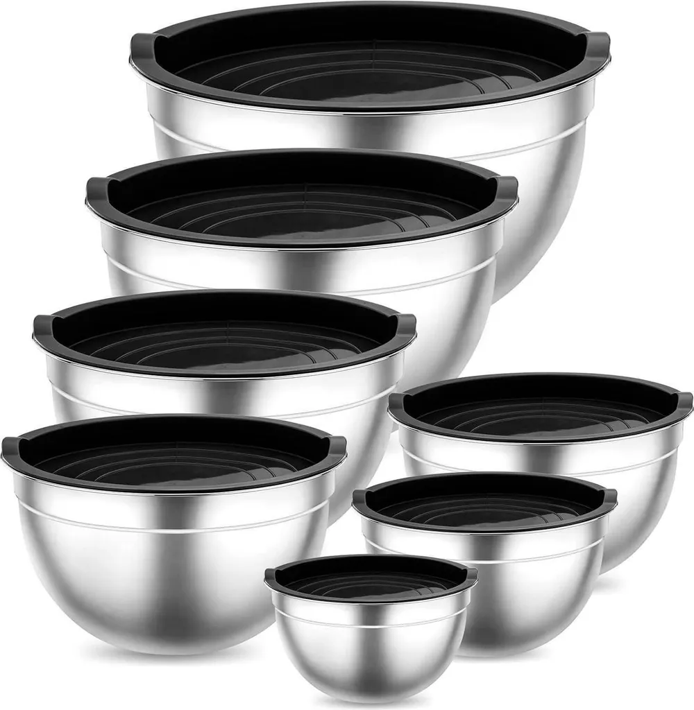 Offerta Set 7 Ciotole Onader Acciaio Inox Prezzo Imbattibile