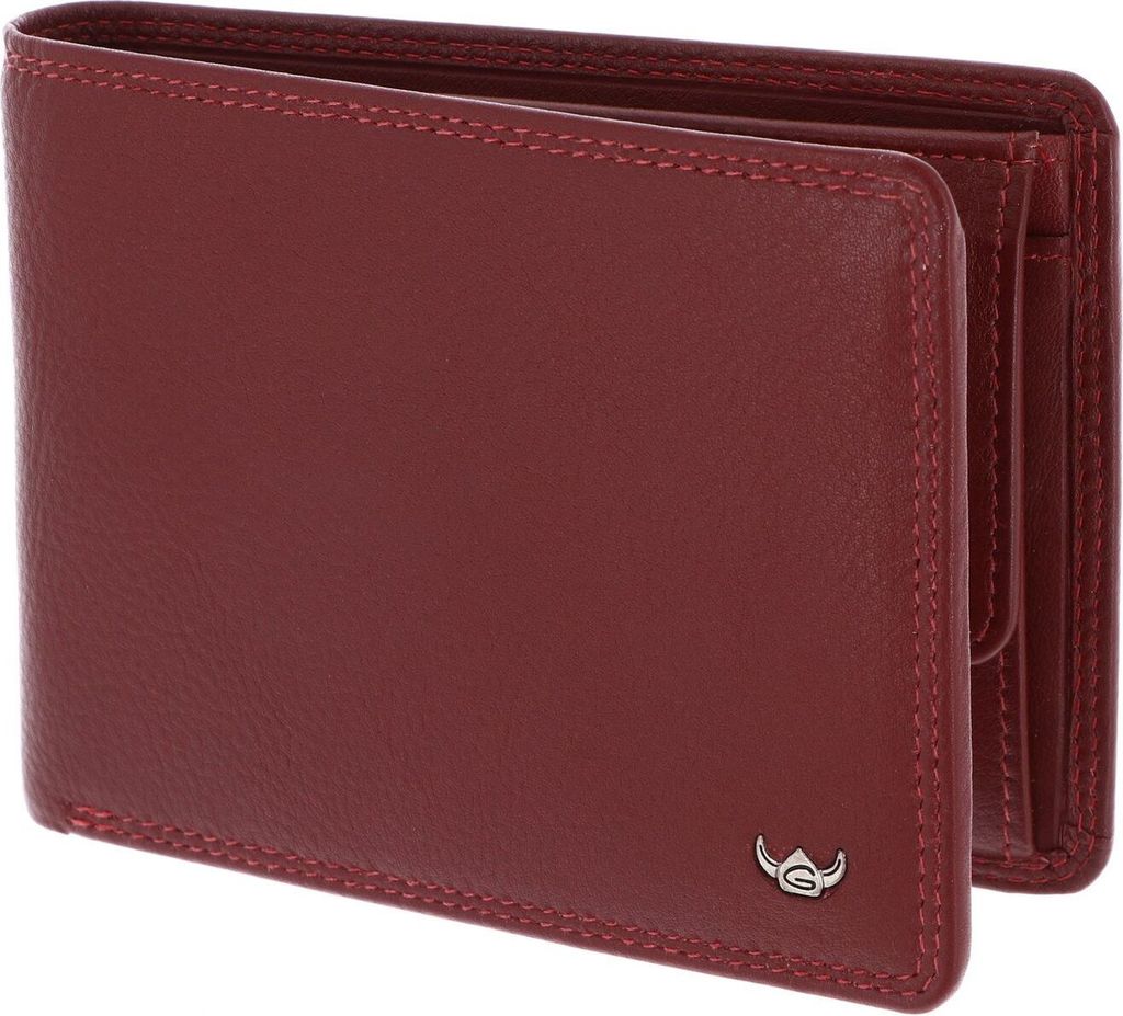 Golden Head Geldbörse Polo RFID Protect Billfold Coin Wallet Red rot