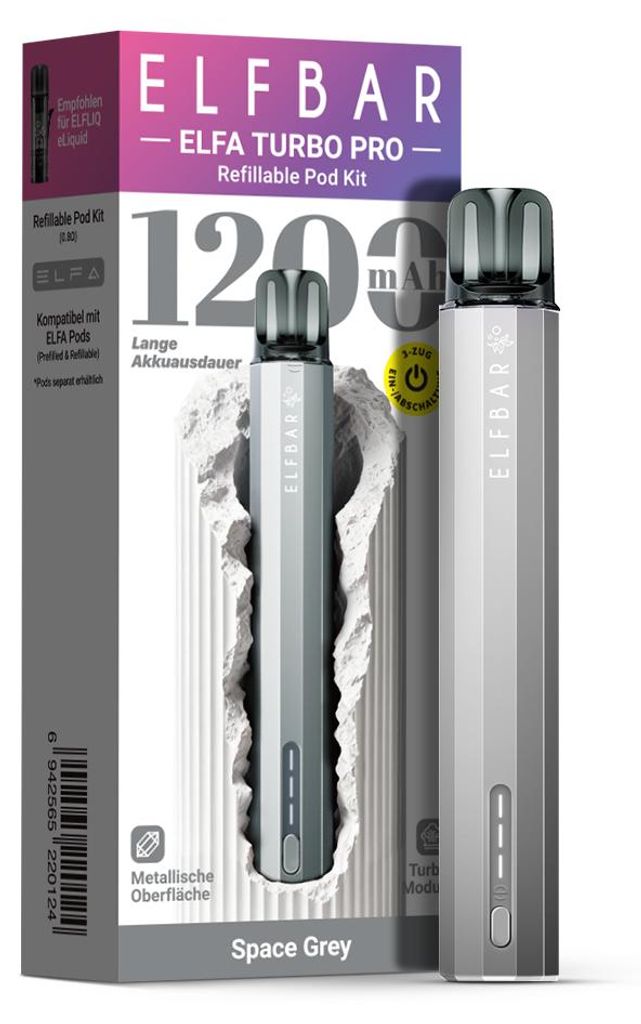 Sistema ELFA Turbo Pro Pod - Grigio spazio Immagine del prodotto 