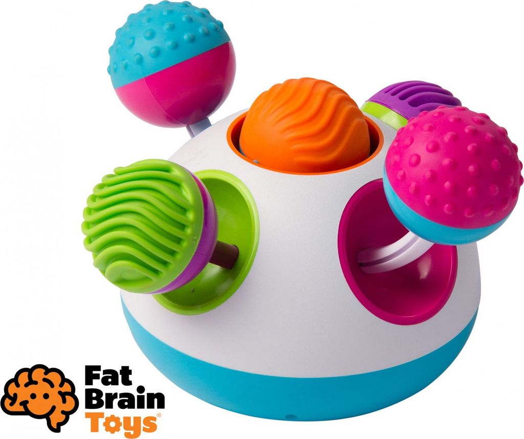 Fat Brain Klickity Motorikspielzeug für Babys & Kleinkinder Produktbild 