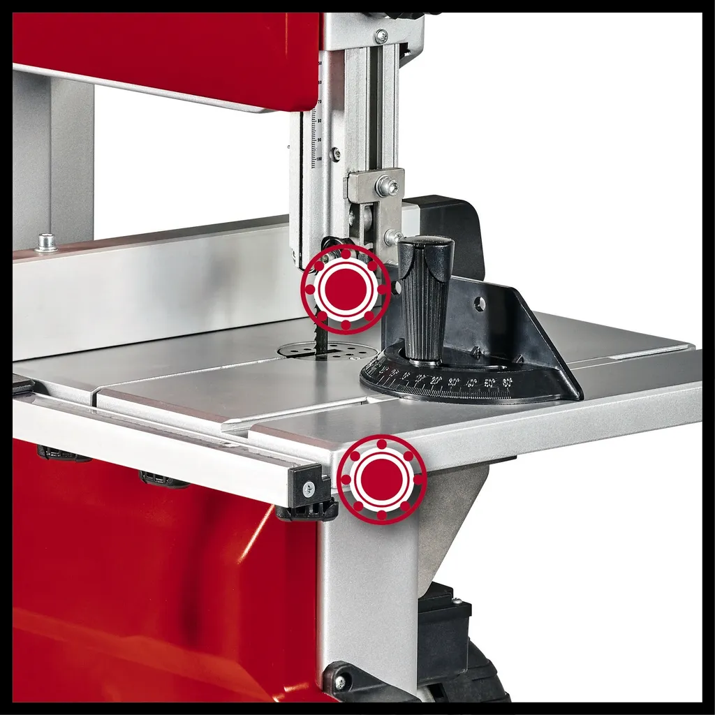 Scie à ruban TC-SB 245 L Einhell avec table inclinable et éclairage LED intégré - 9