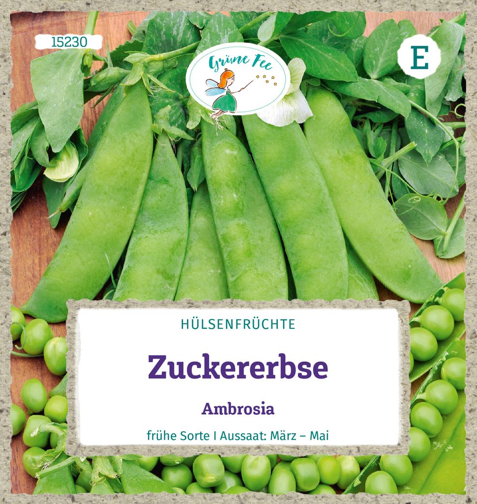 Grüne Fee - Zuckererbse Ambrosia Samen - 15230