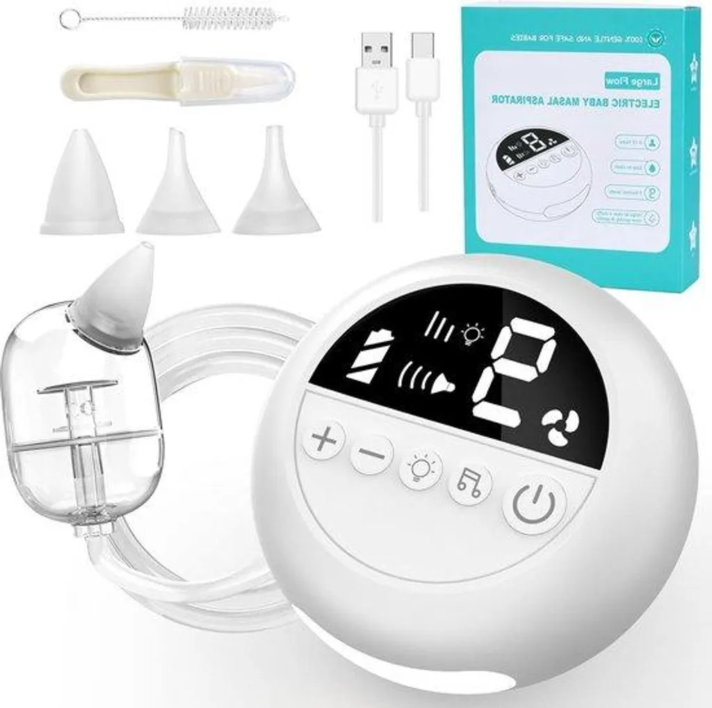 Nettoyeur de nez électrique pour bébé pour des nuits calmes sans rhume