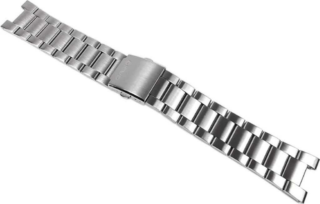 Casio Ersatzband Uhrenarmband Edelstahl für MTP-1318BD-1 MTP-1318BD