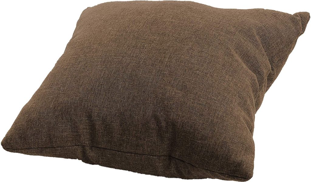Palettenkissen, Palettenauflagen Sitzkissen Rückenlehne Gesteppt PFG (Deko Kissen 40x40, Hellbraun)
