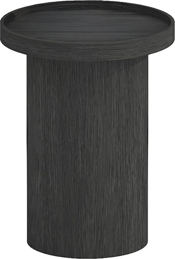 Kaheku Beistelltisch Vicenza schwarz 50 Ø 45h schwarz 12702913