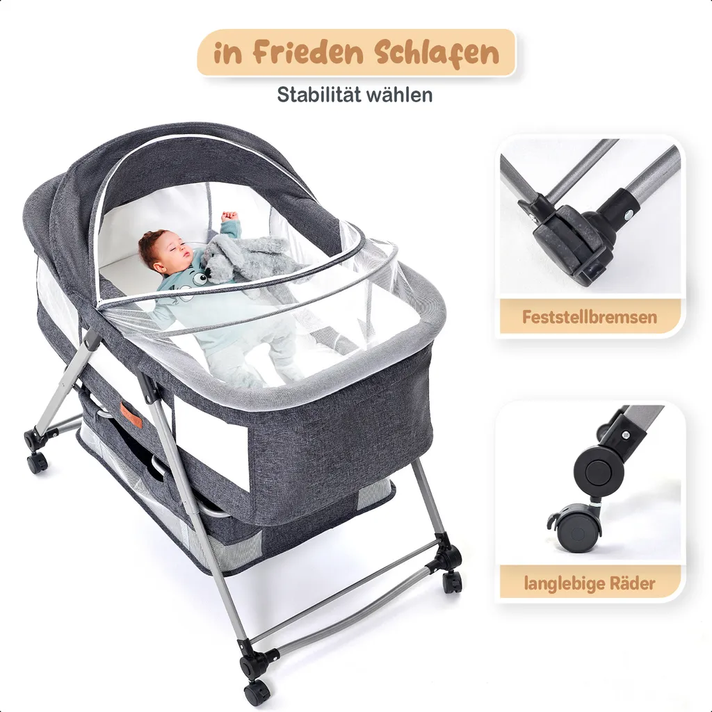 Solution Sommeil Bébé Twinky : Berceau Cododo Idéal pour l'Allaitement
