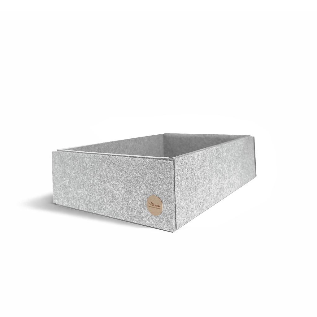 Aufbewahrungsbox CLEAN Filz 37 x 17 x 9 cm ohne Deckel in Produktbild 
