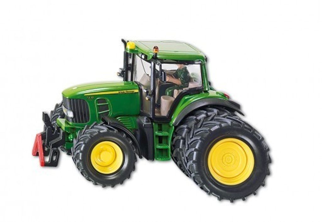 SIKU John Deere mit Doppelbereifung L 17,5 x B 14 x H 11 cm, 1:32 (3265)